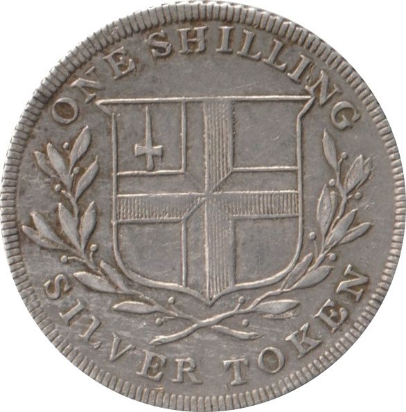 1 Shilling Middlesex - London / Charing Cross reverse