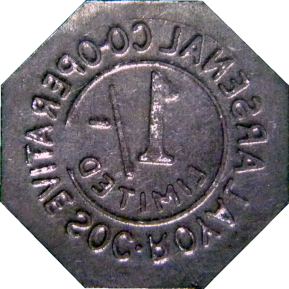 1 Shilling - Royal Arsenal Co-Operative Society reverse