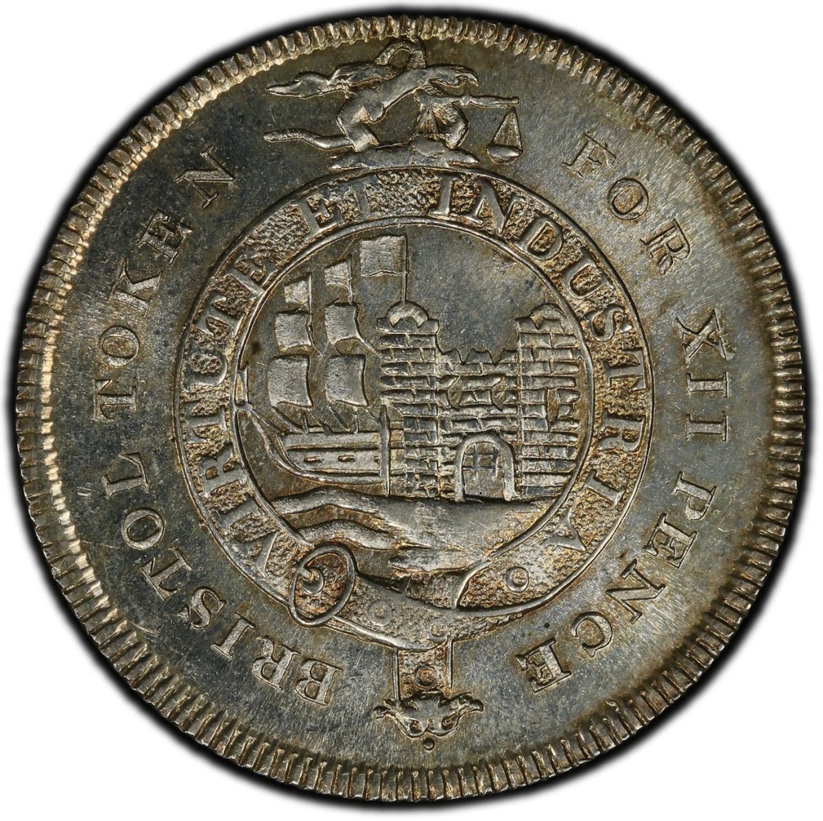 1 Shilling Somersetshire - Bristol / To Facilitate Trade obverse