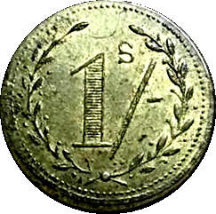 1 Shilling - SRC reverse