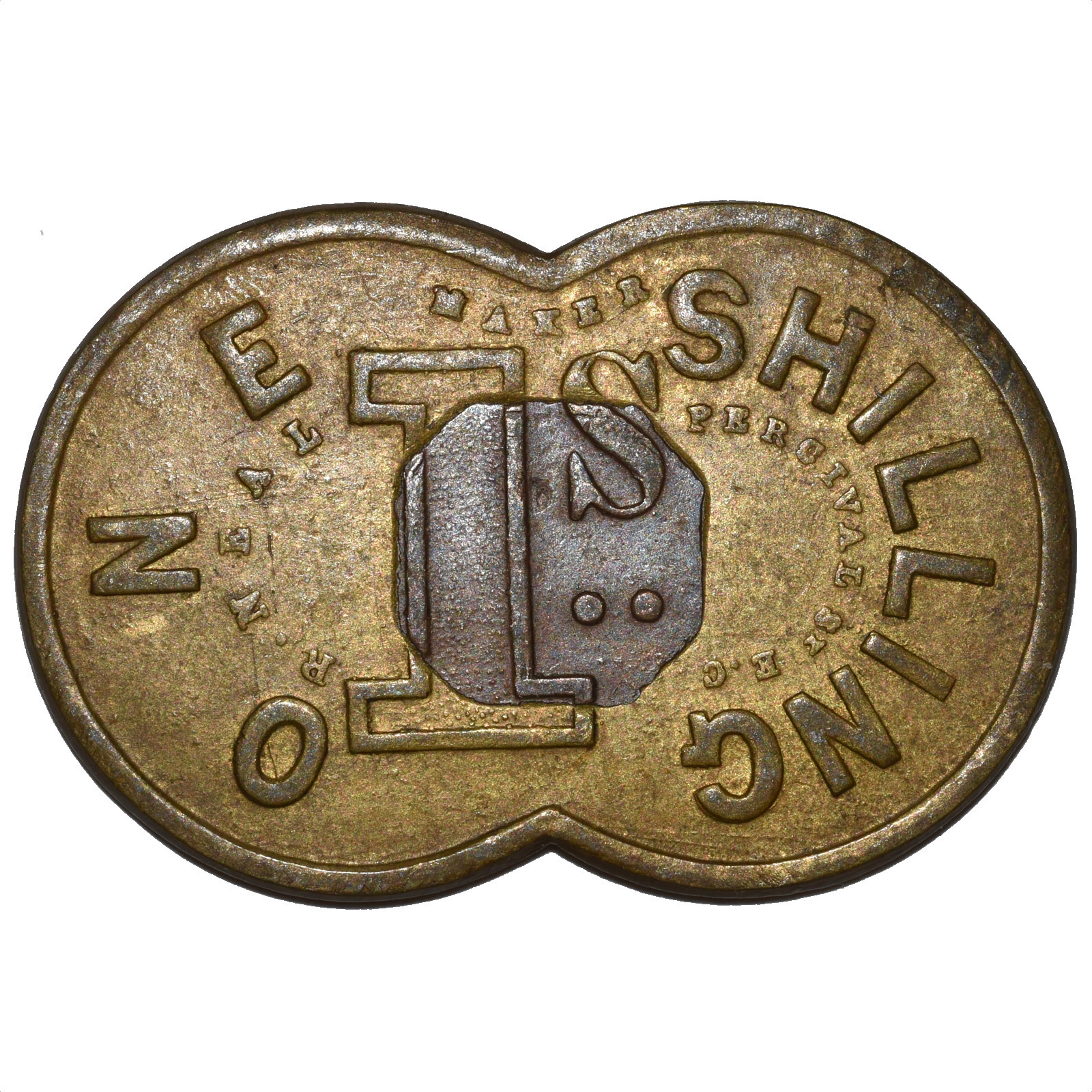 1 Shilling - William J. Haysom reverse