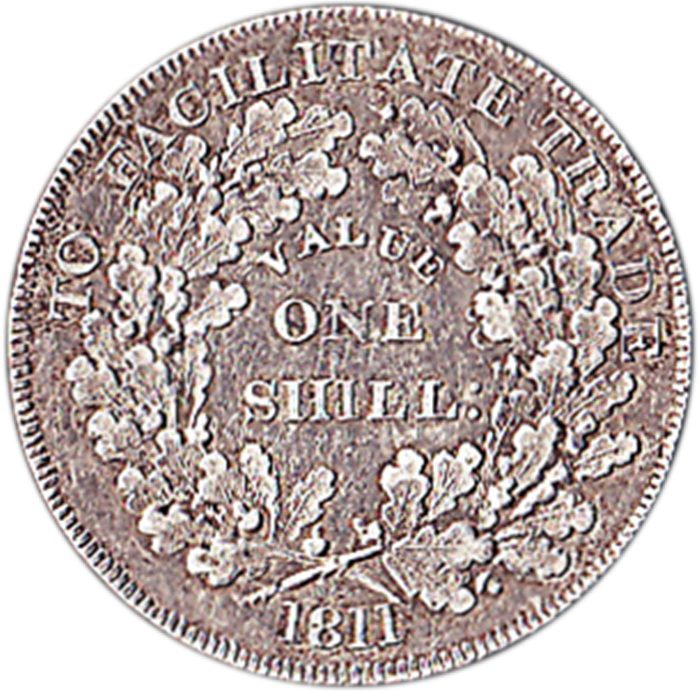1 Shilling Worcester - To Facilitate Trade reverse
