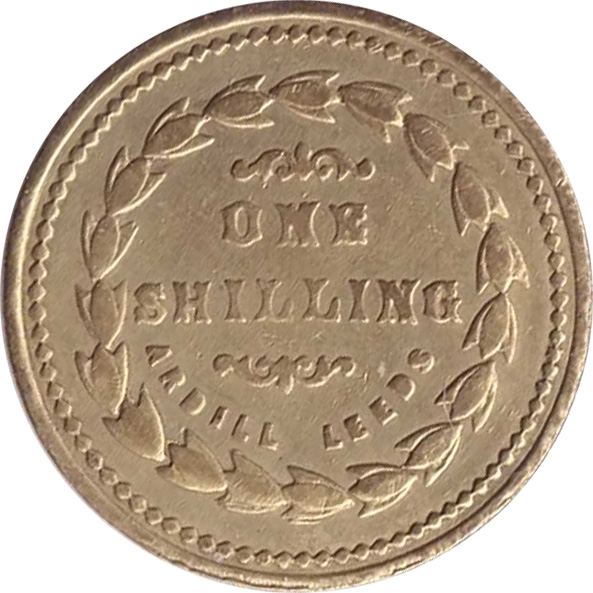 1 Shilling - Working Men's Club and Institute Dewsbury reverse