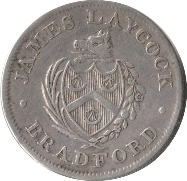1 Shilling Yorkshire - Bradford / J. Laycock obverse