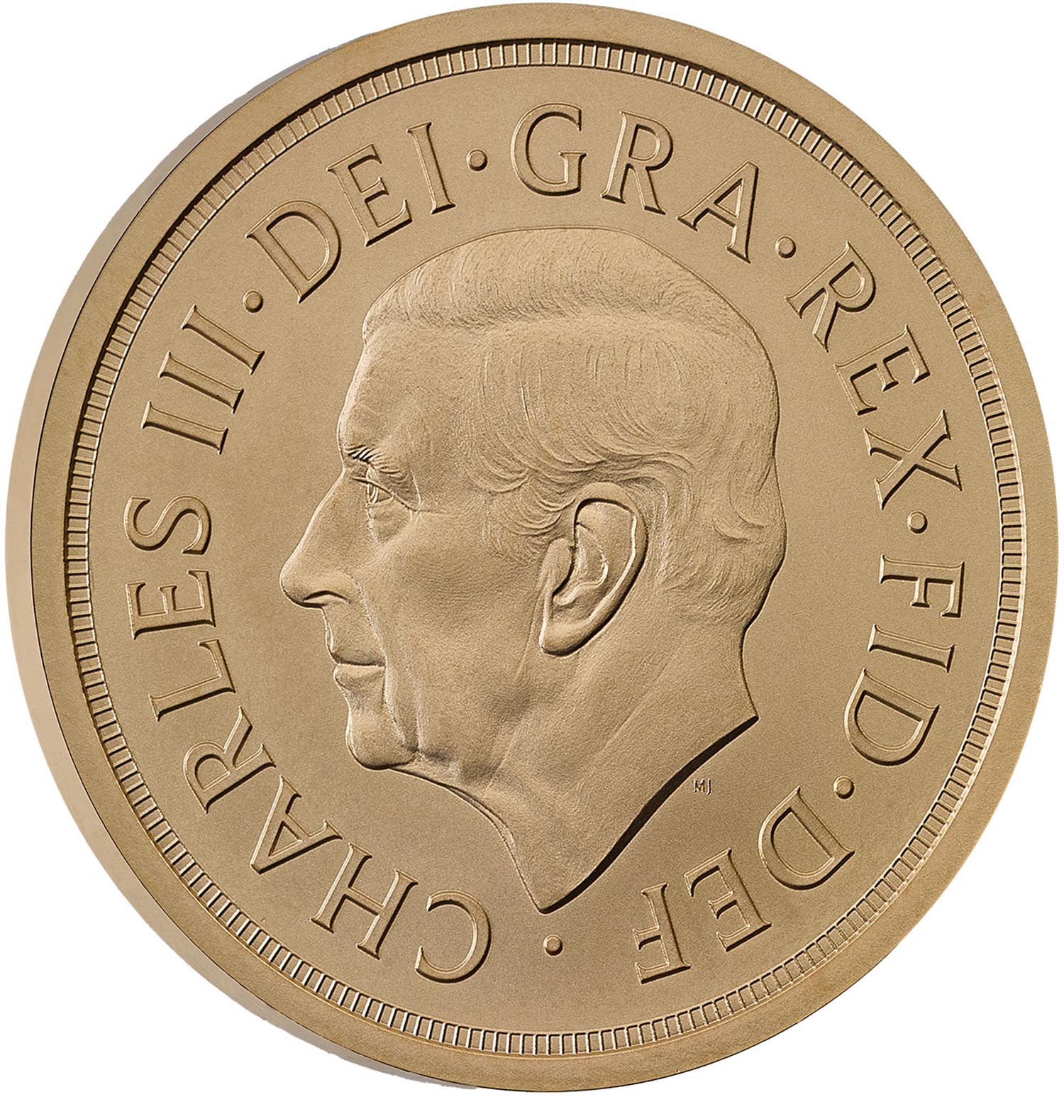 1 Sovereign - Charles III 100th Anniversary of Birth of Queen Elizabeth II obverse