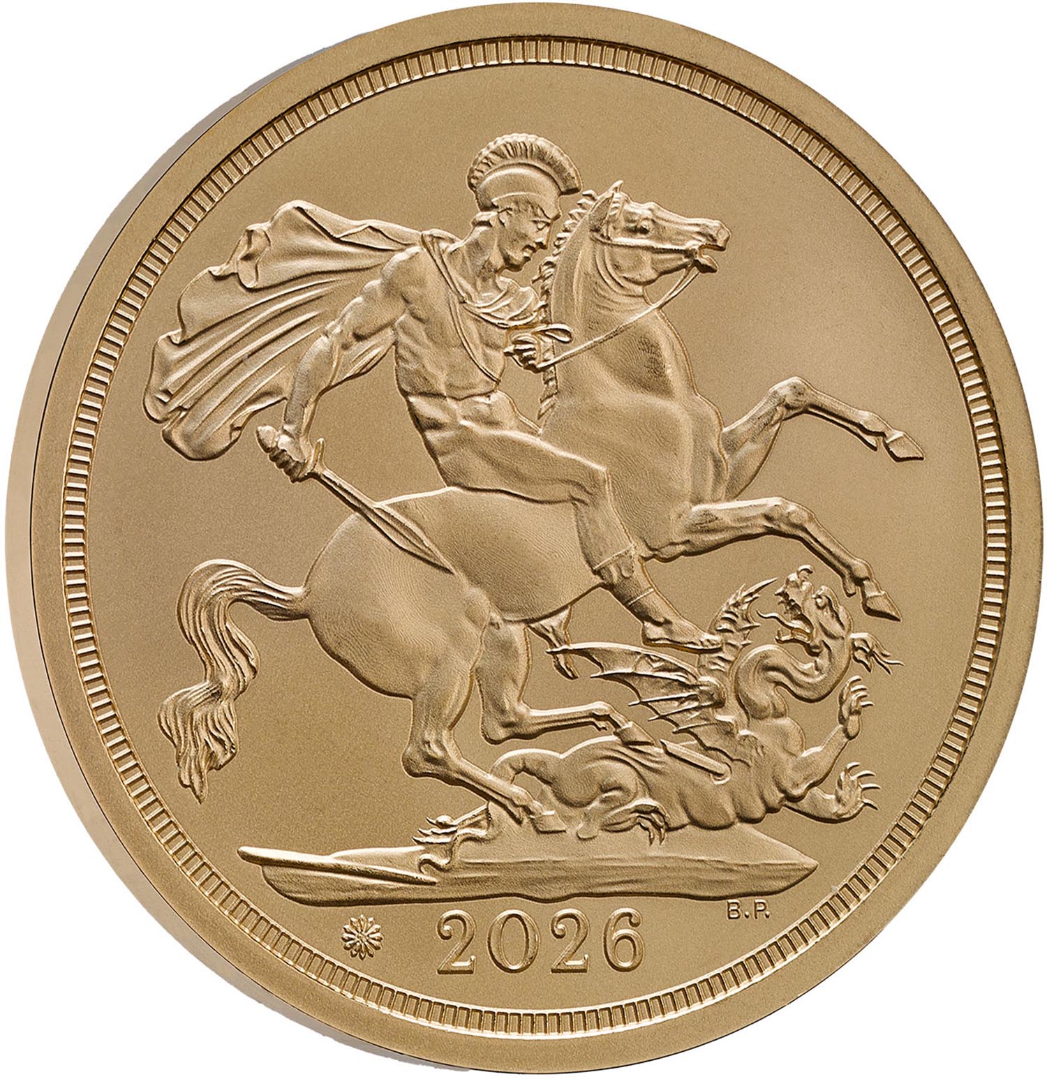 1 Sovereign - Charles III 100th Anniversary of Birth of Queen Elizabeth II