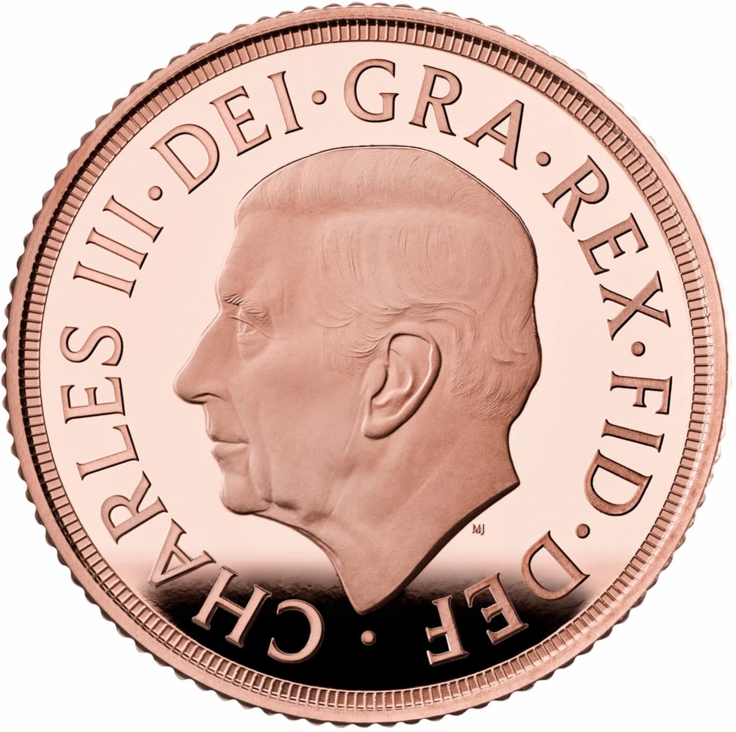 1 Sovereign - Charles III obverse