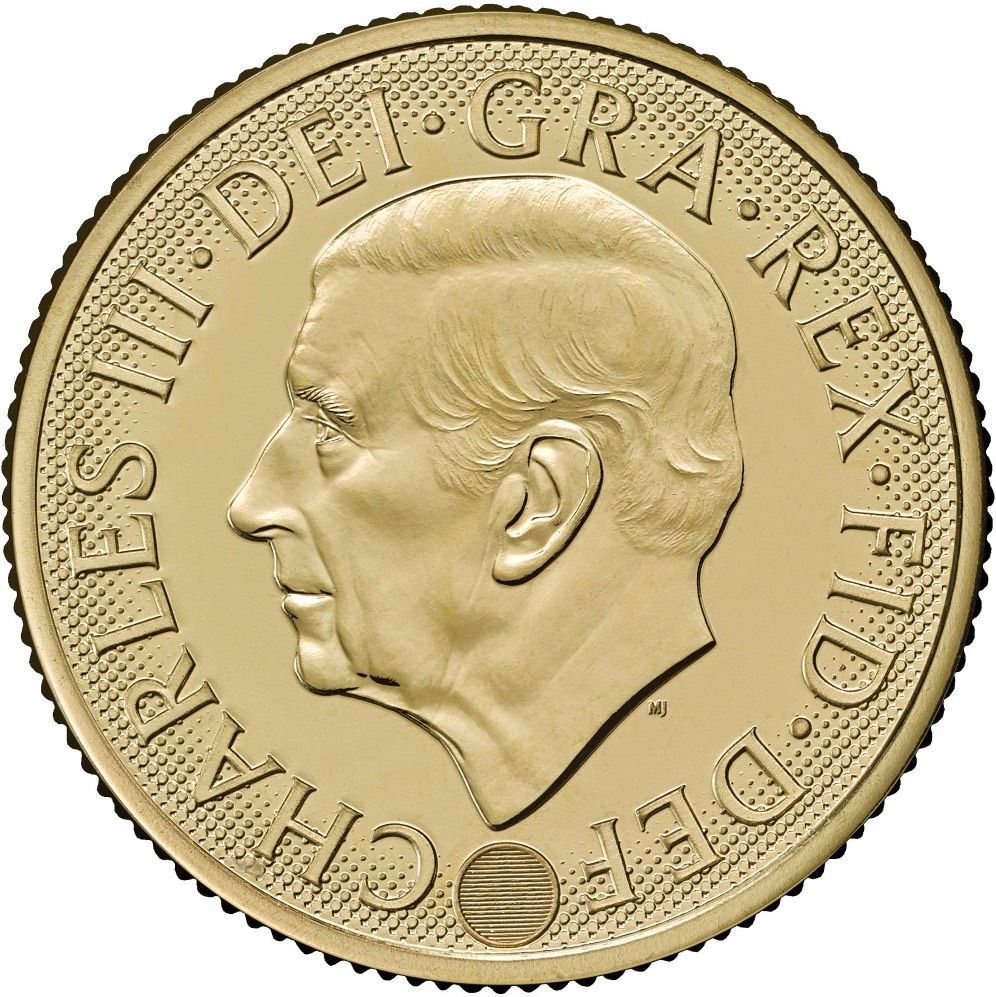 1 Sovereign - Charles III Bullion obverse