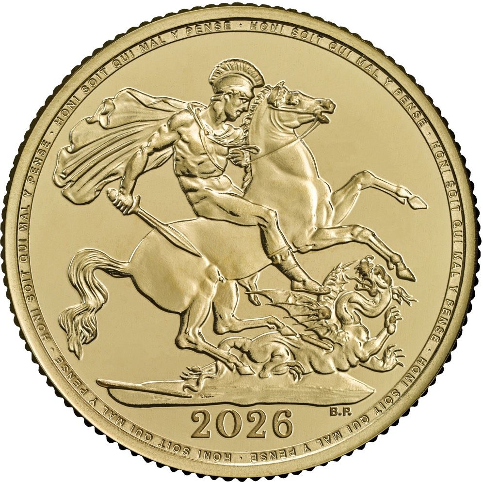 1 Sovereign - Charles III Bullion reverse