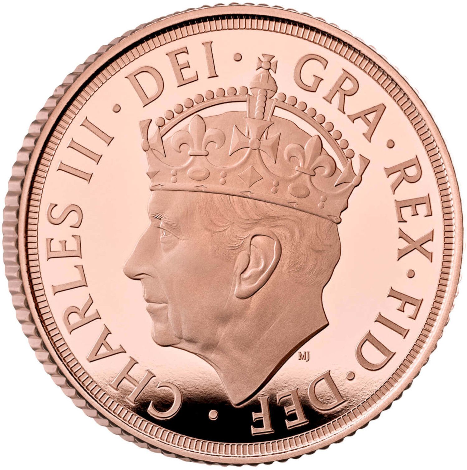 1 Sovereign - Charles III Coronation obverse