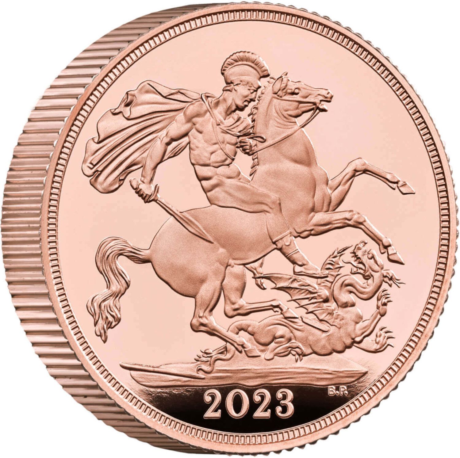 1 Sovereign - Charles III Coronation; Proof Piedfort