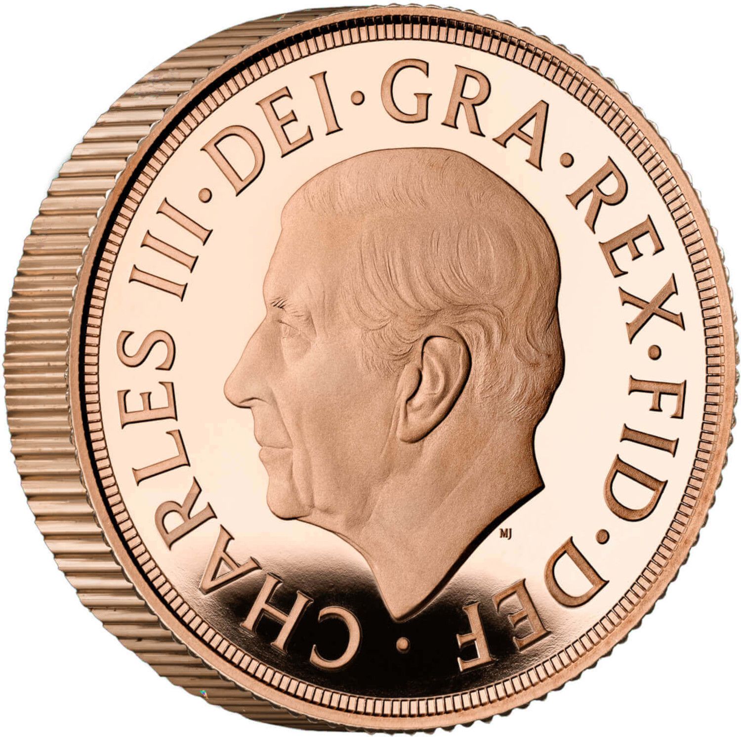 1 Sovereign - Charles III Queen Elizabeth II Memorial; Proof Piedfort obverse