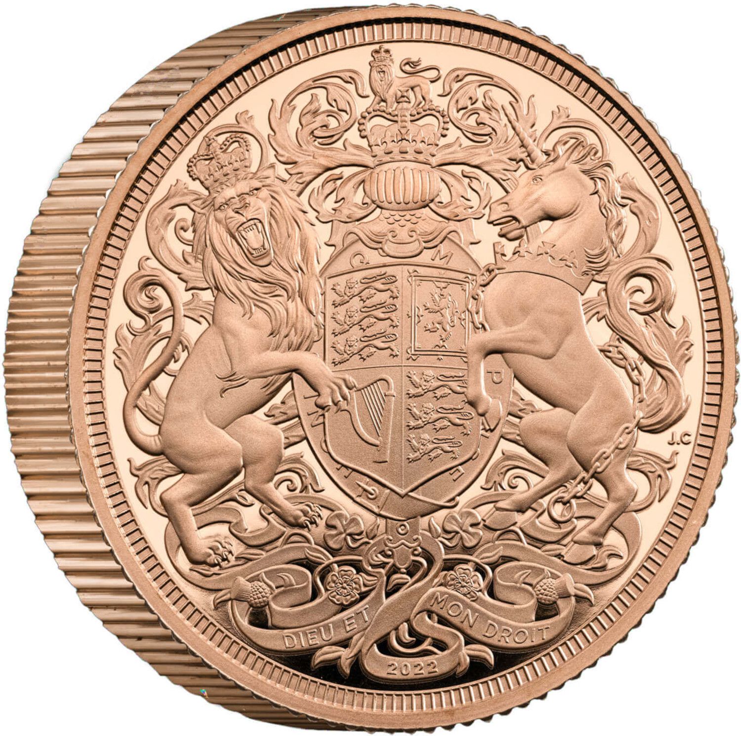 1 Sovereign - Charles III Queen Elizabeth II Memorial; Proof Piedfort