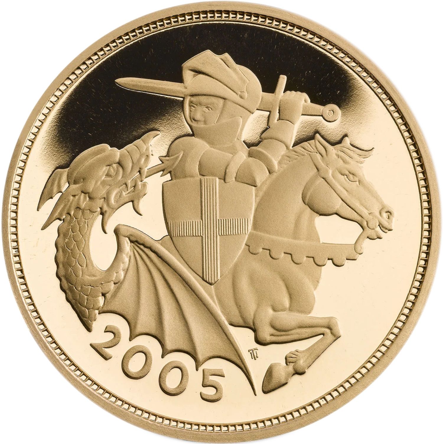 1 Sovereign - Elizabeth II 4th portrait reverse