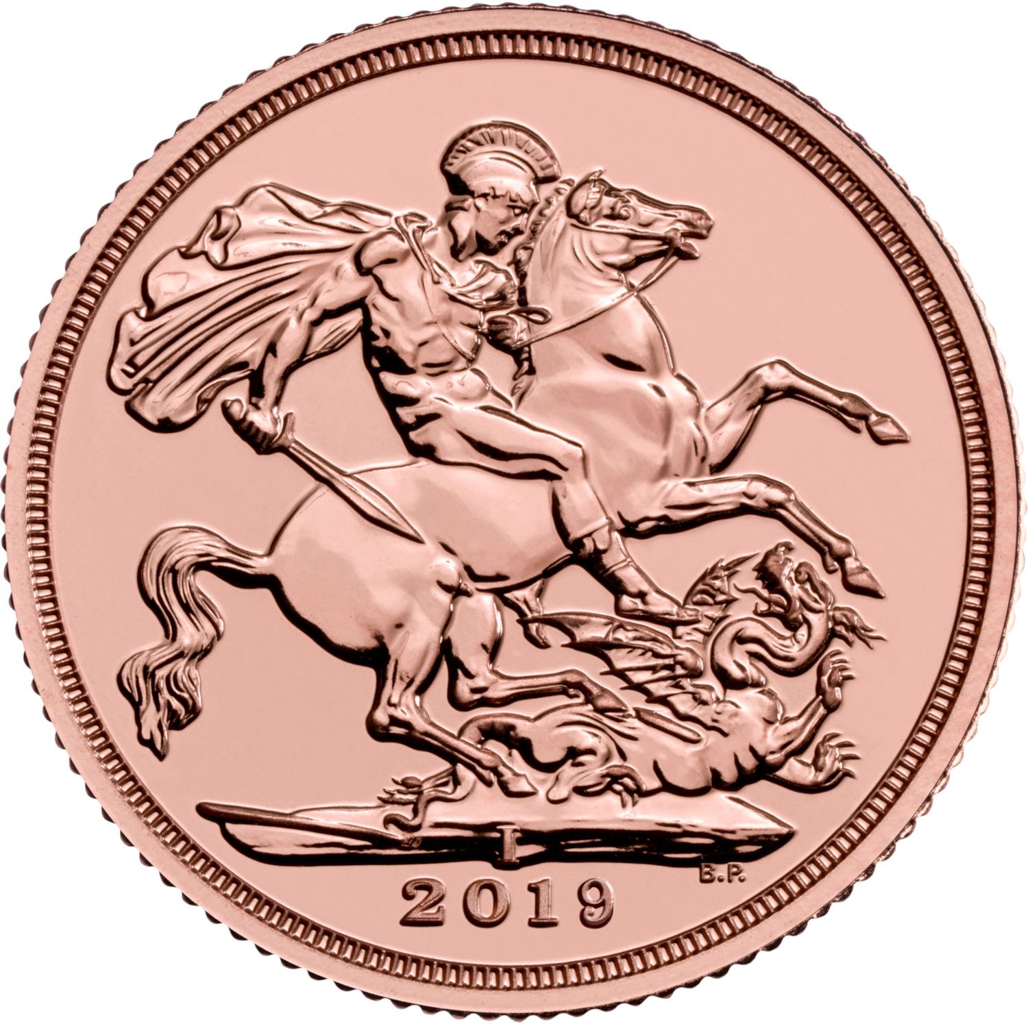 1 Sovereign - Elizabeth II 5th portrait; Delhi mint