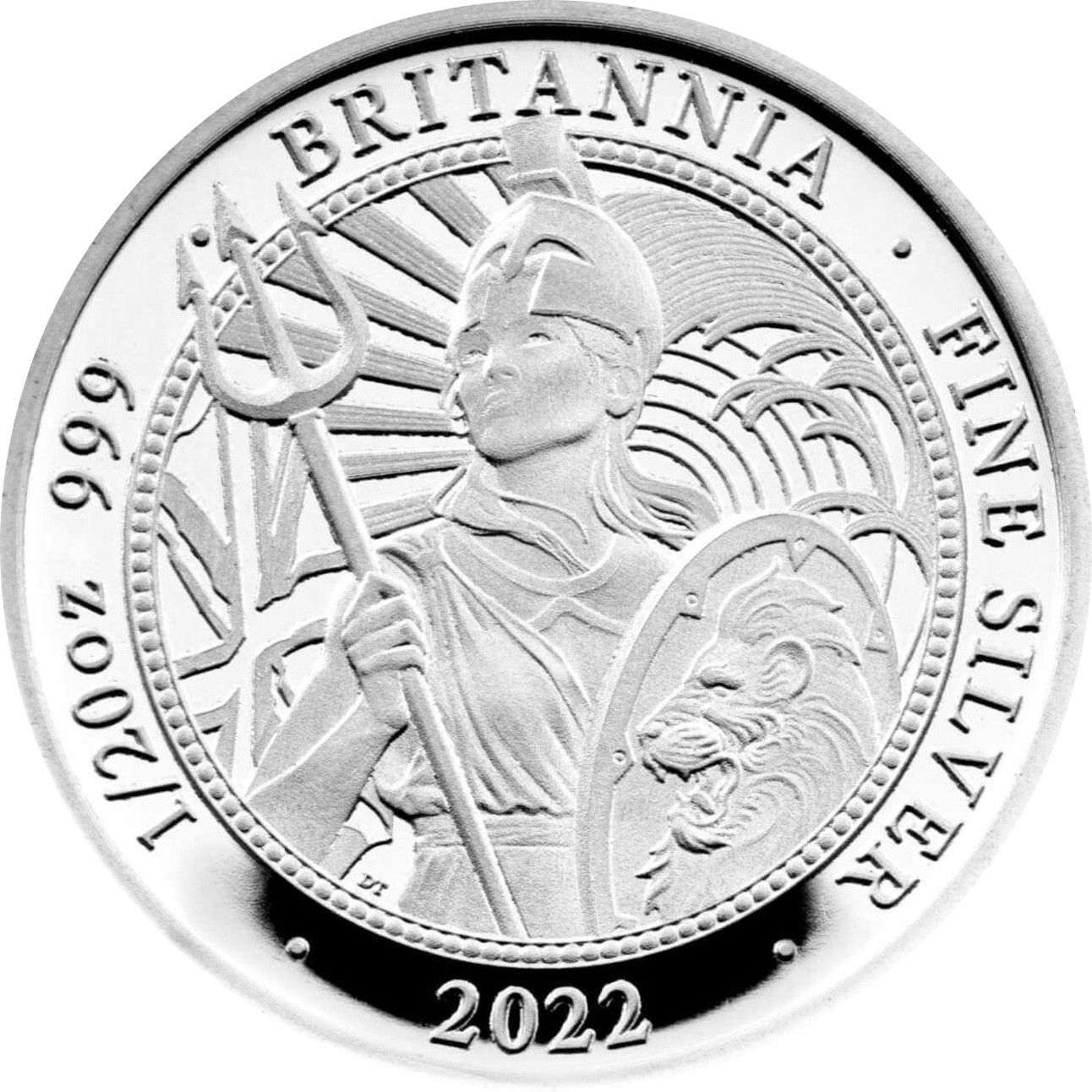 10 Pence - Elizabeth II 5th portrait; 1/20 oz Fine Silver reverse