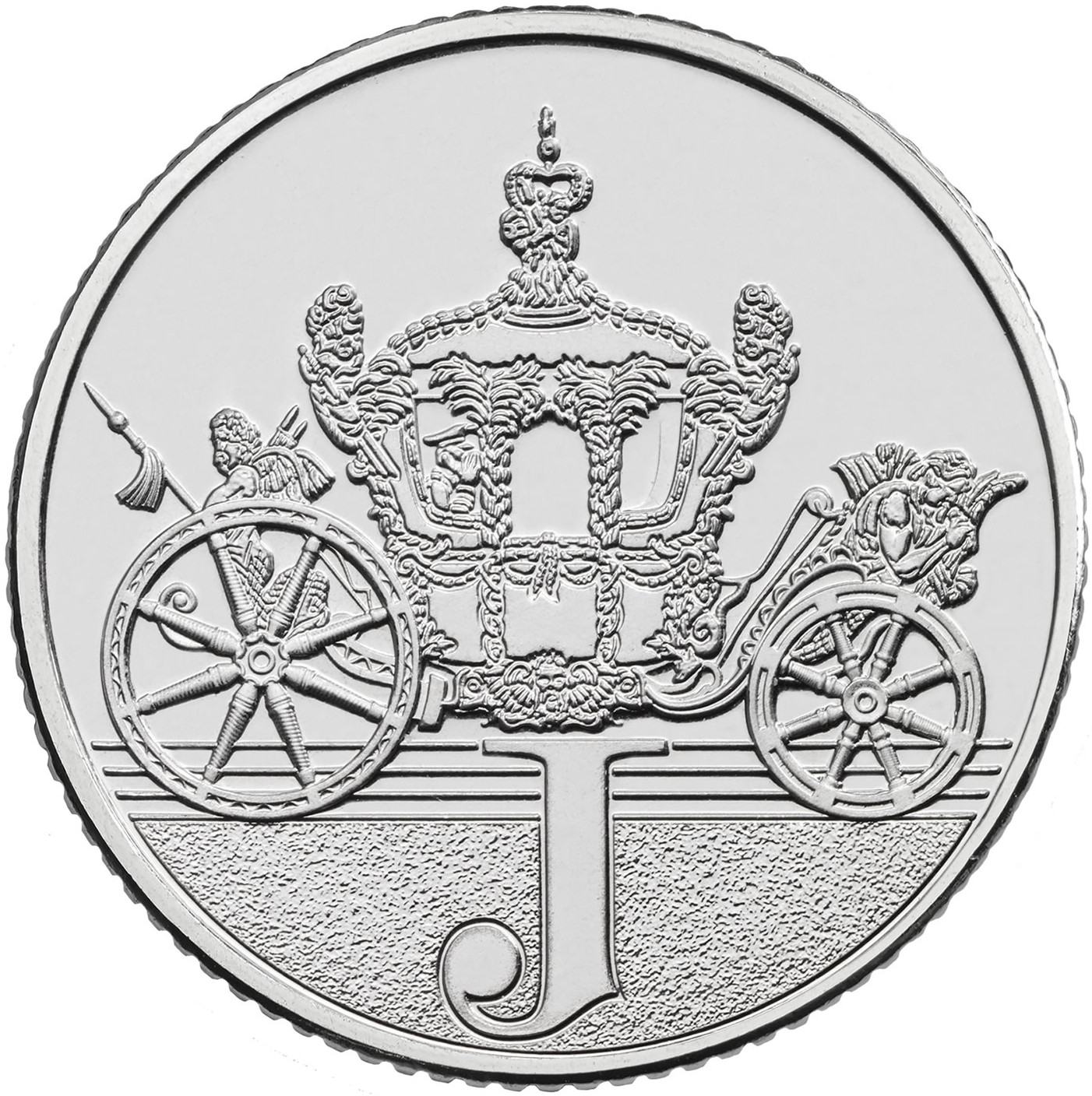10 Pence - Elizabeth II 5th portrait; J - Jubilee reverse