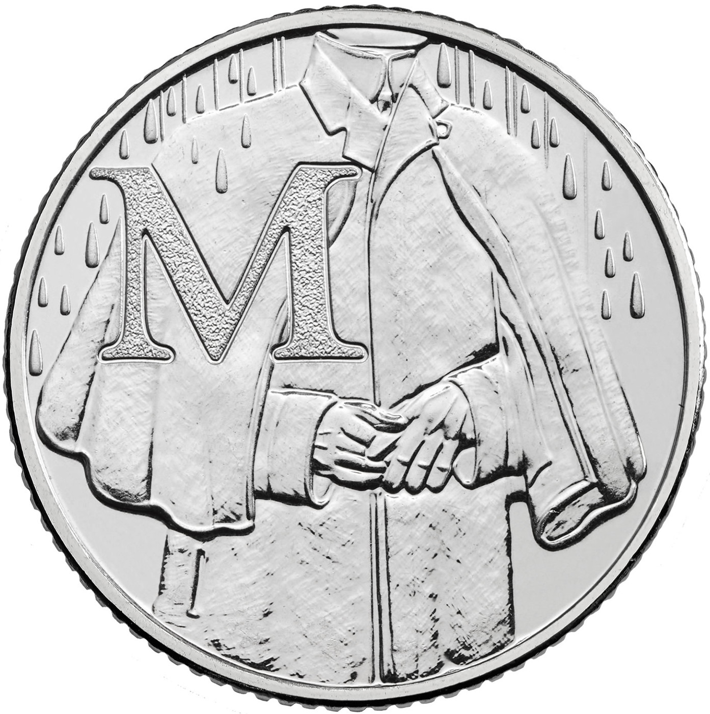 10 Pence - Elizabeth II 5th portrait; M - Mackintosh reverse