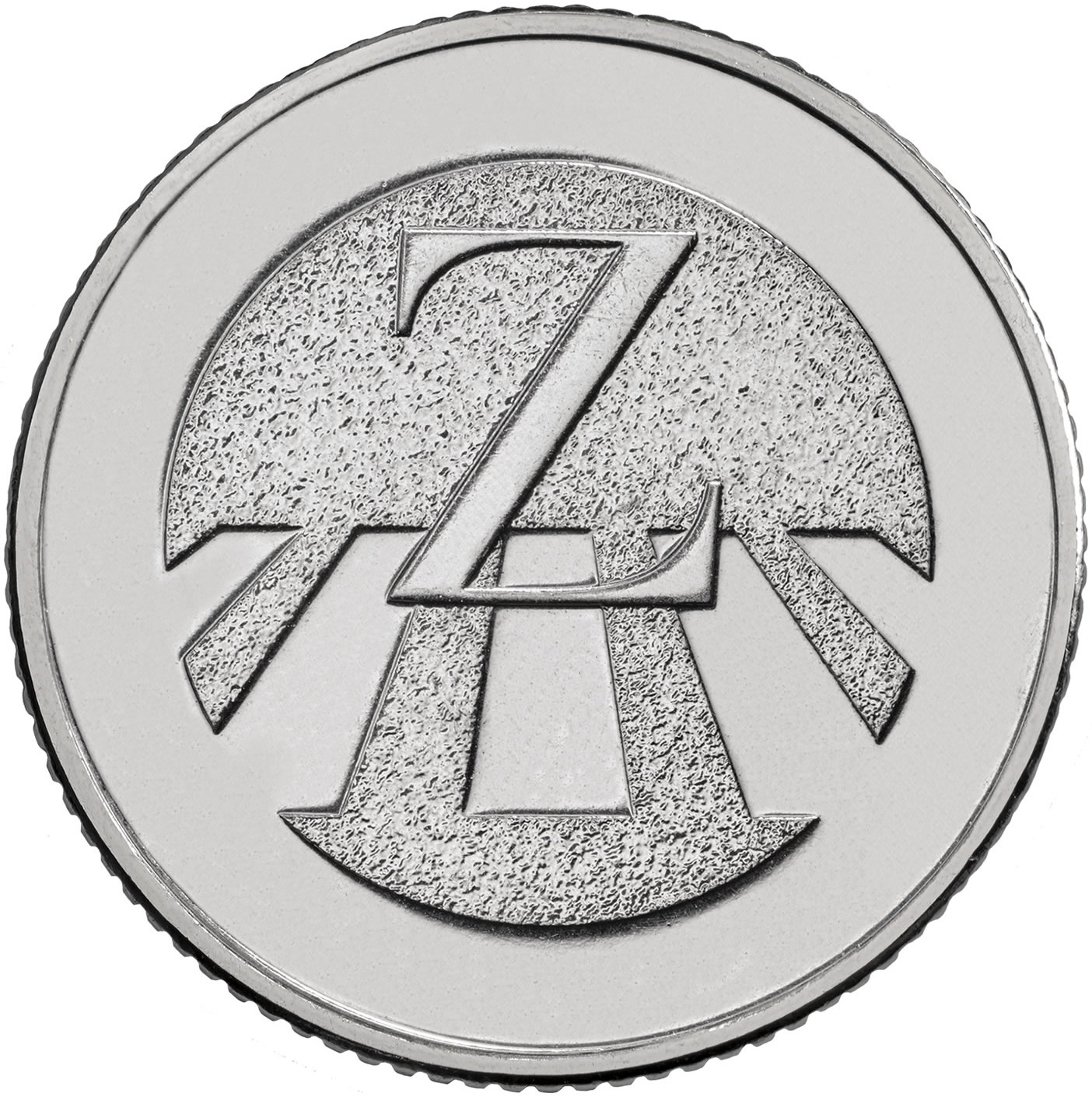 10 Pence - Elizabeth II 5th portrait; Z - Zebra Crossing reverse