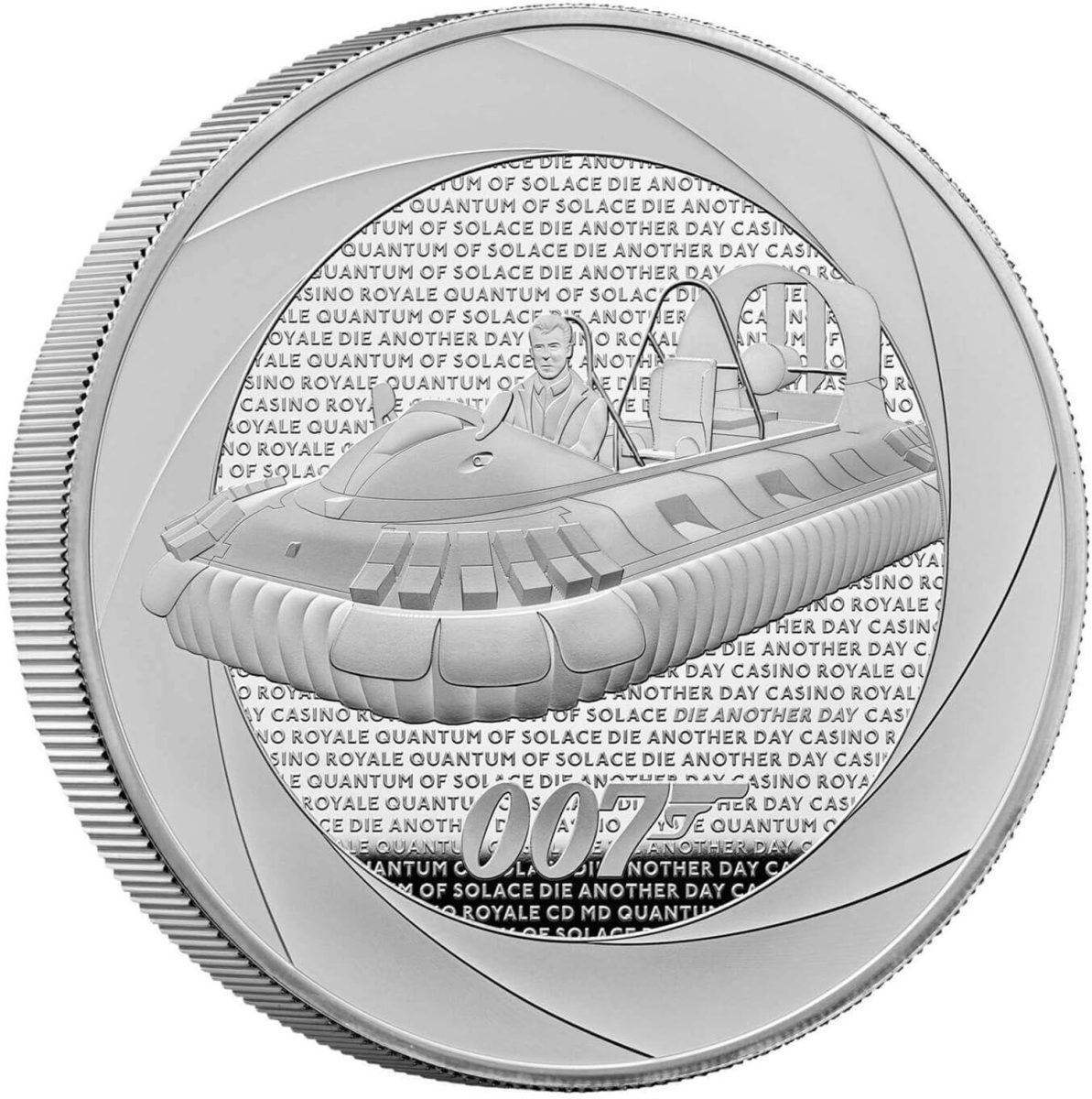 10 Pounds - Charles III Bond Films of the 2000s; Silver Proof