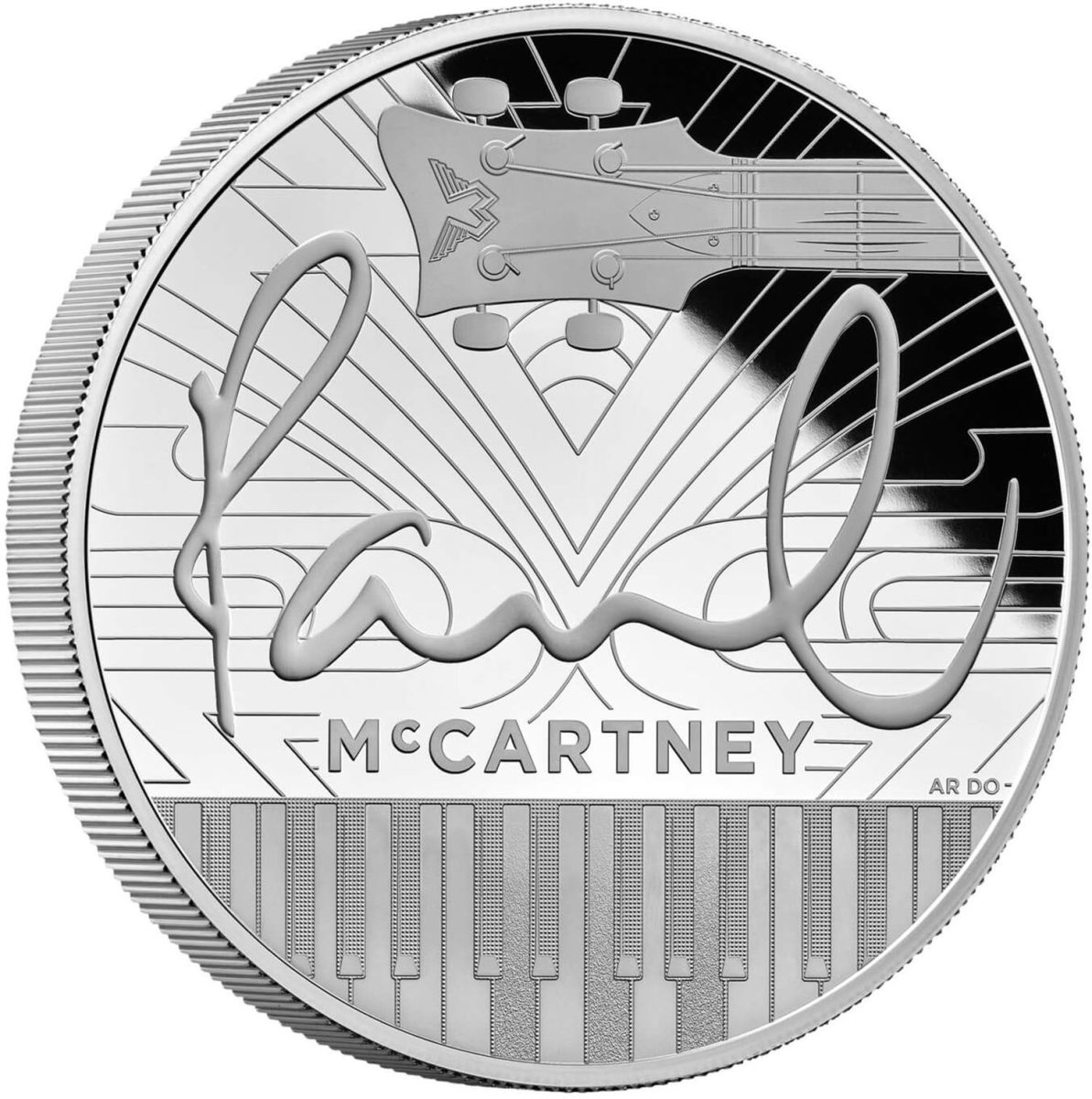 10 Pounds - Charles III Paul McCartney; Silver Proof