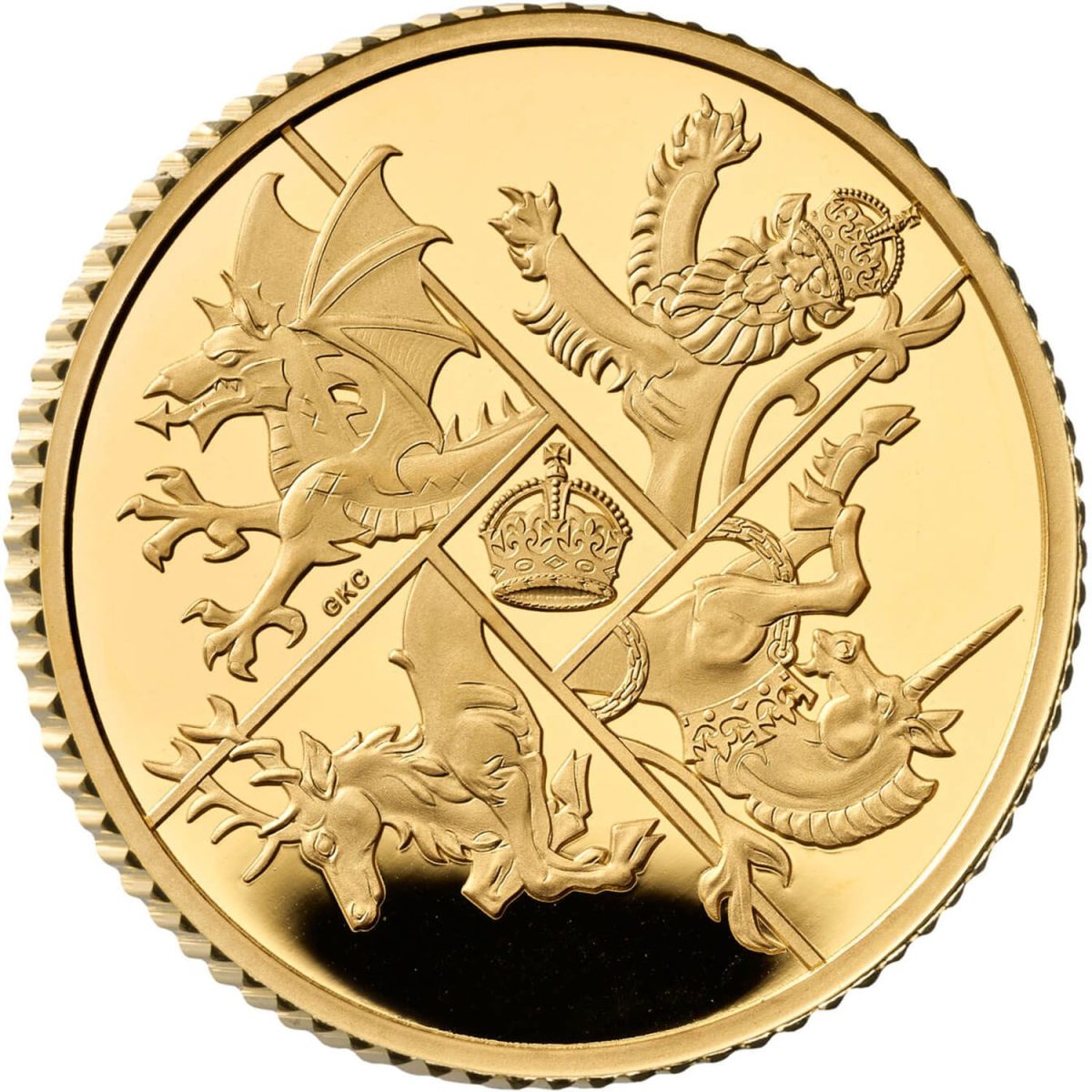 10 Pounds - Charles III The Four Nations; Gold Proof