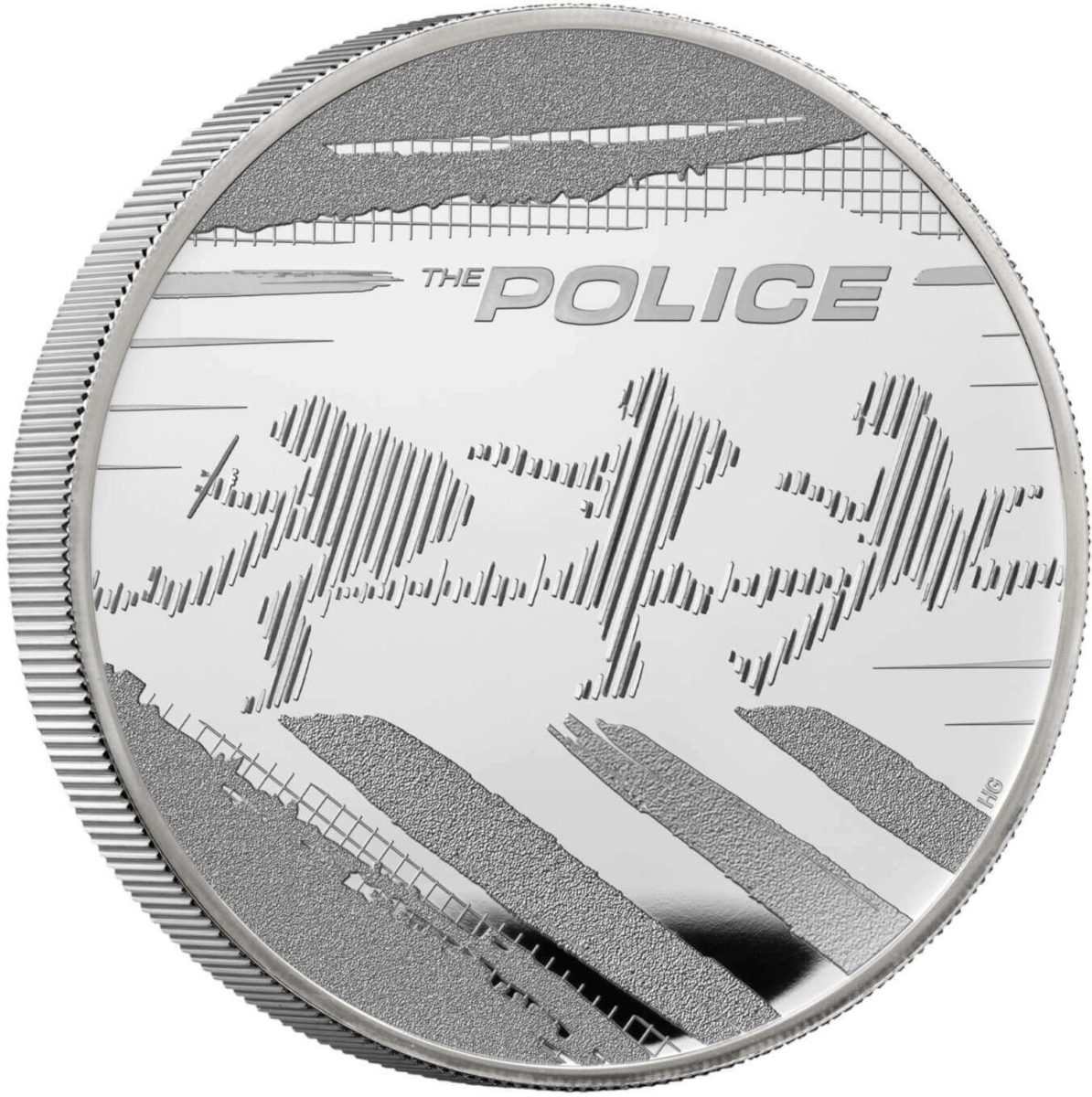 10 Pounds - Charles III The Police; Silver Proof
