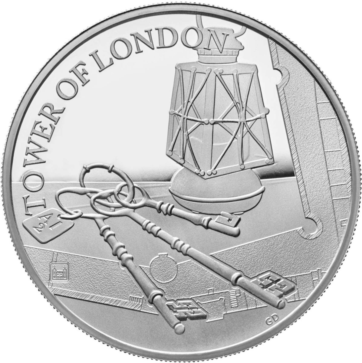 10 Pounds - Elizabeth II Ceremony of the Keys; Silver Proof