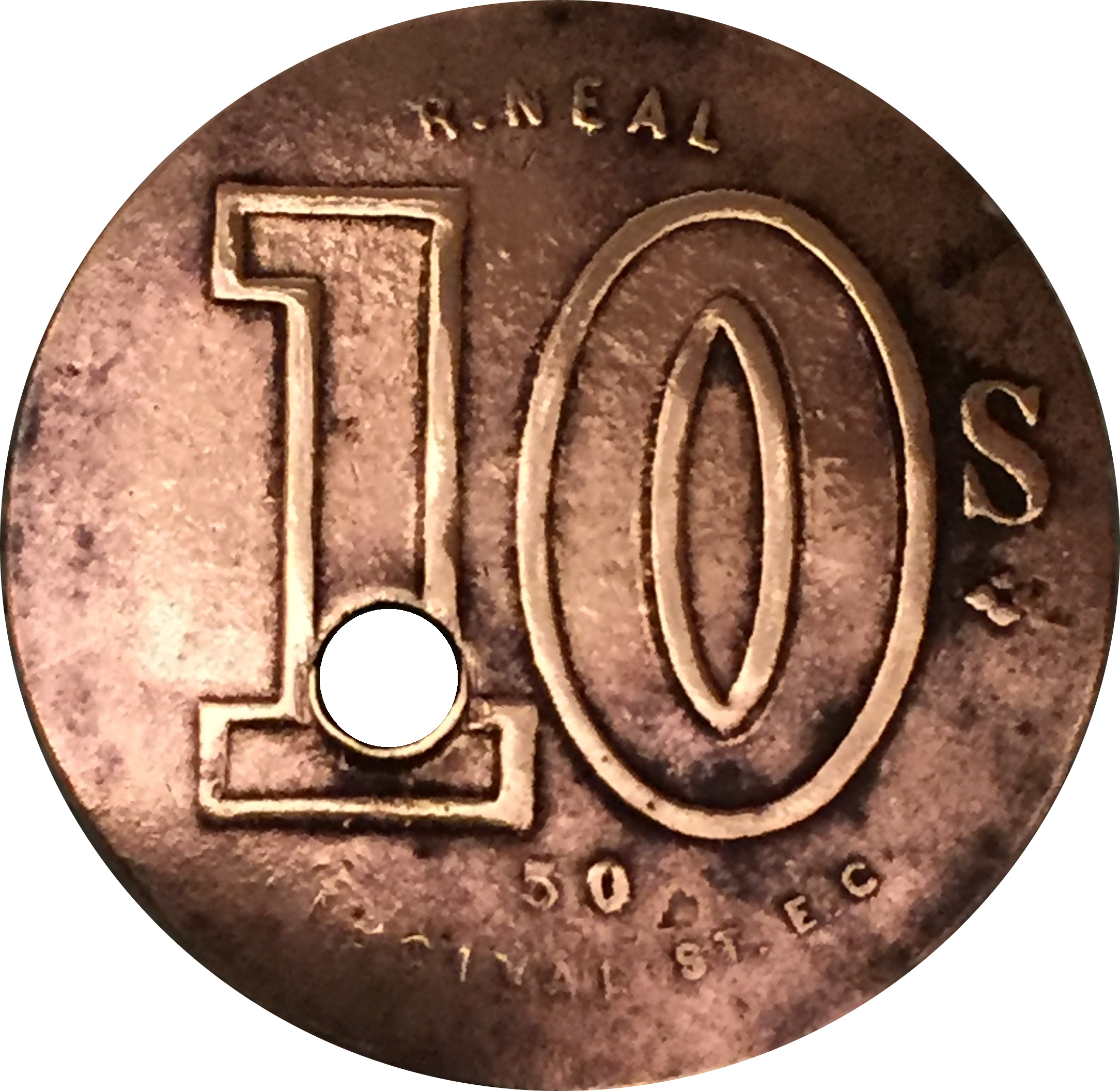10 Shillings - G. H. Fennell and Sons Stratford reverse