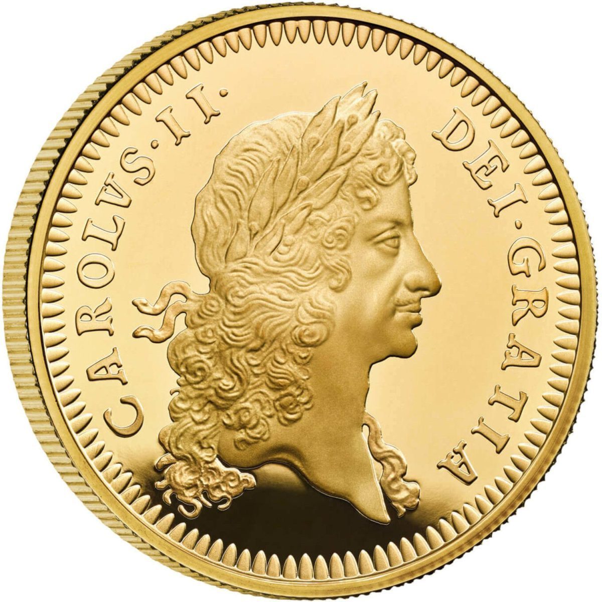 100 Pounds - Charles III Charles II; Gold Proof reverse