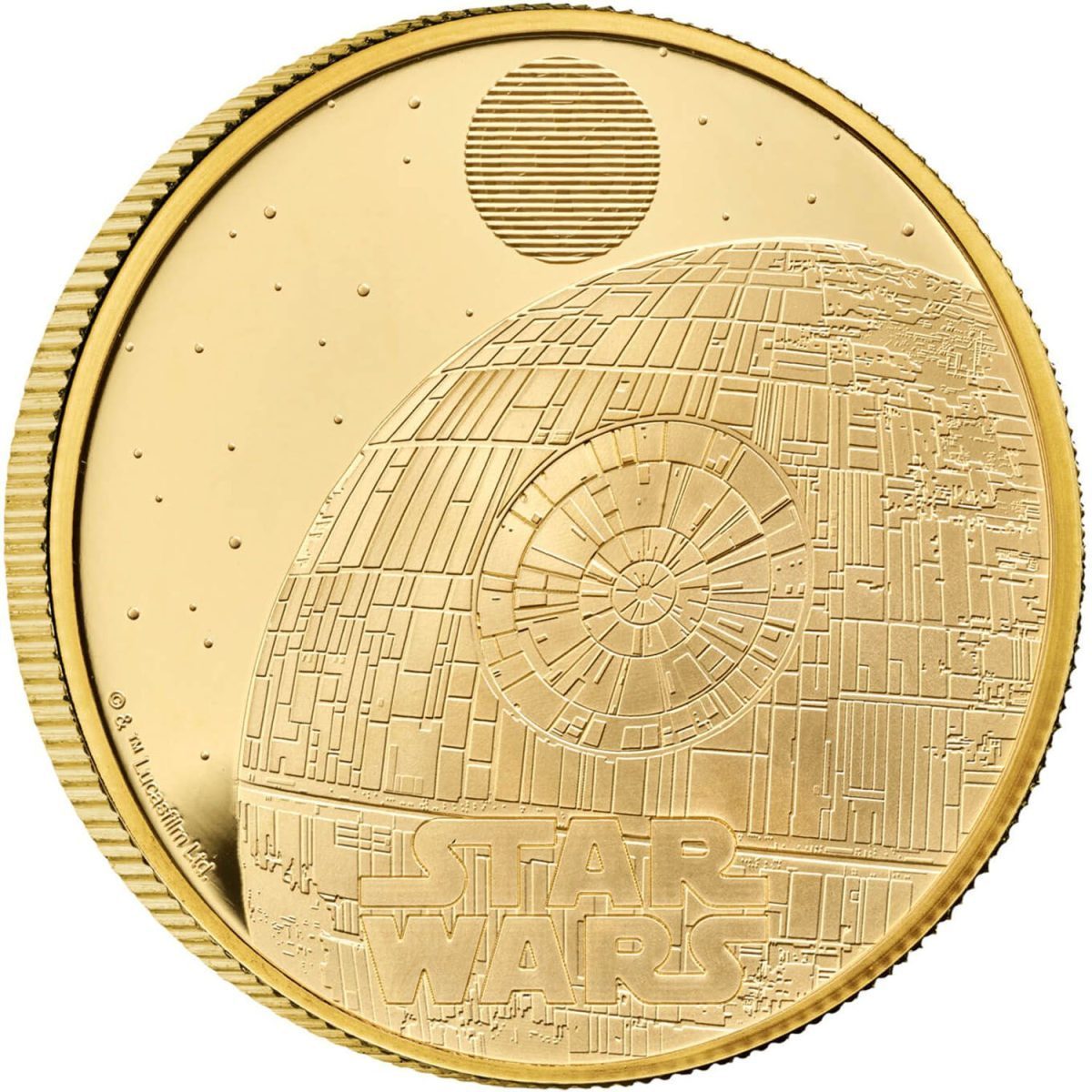 100 Pounds - Charles III Death Star II; Gold Proof