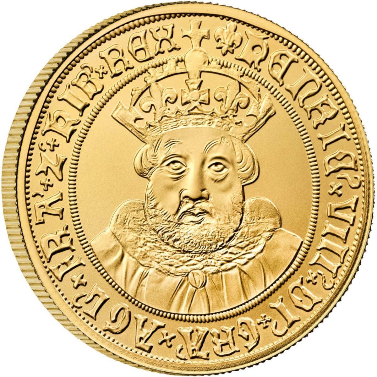 100 Pounds - Charles III Henry VIII; Gold Proof