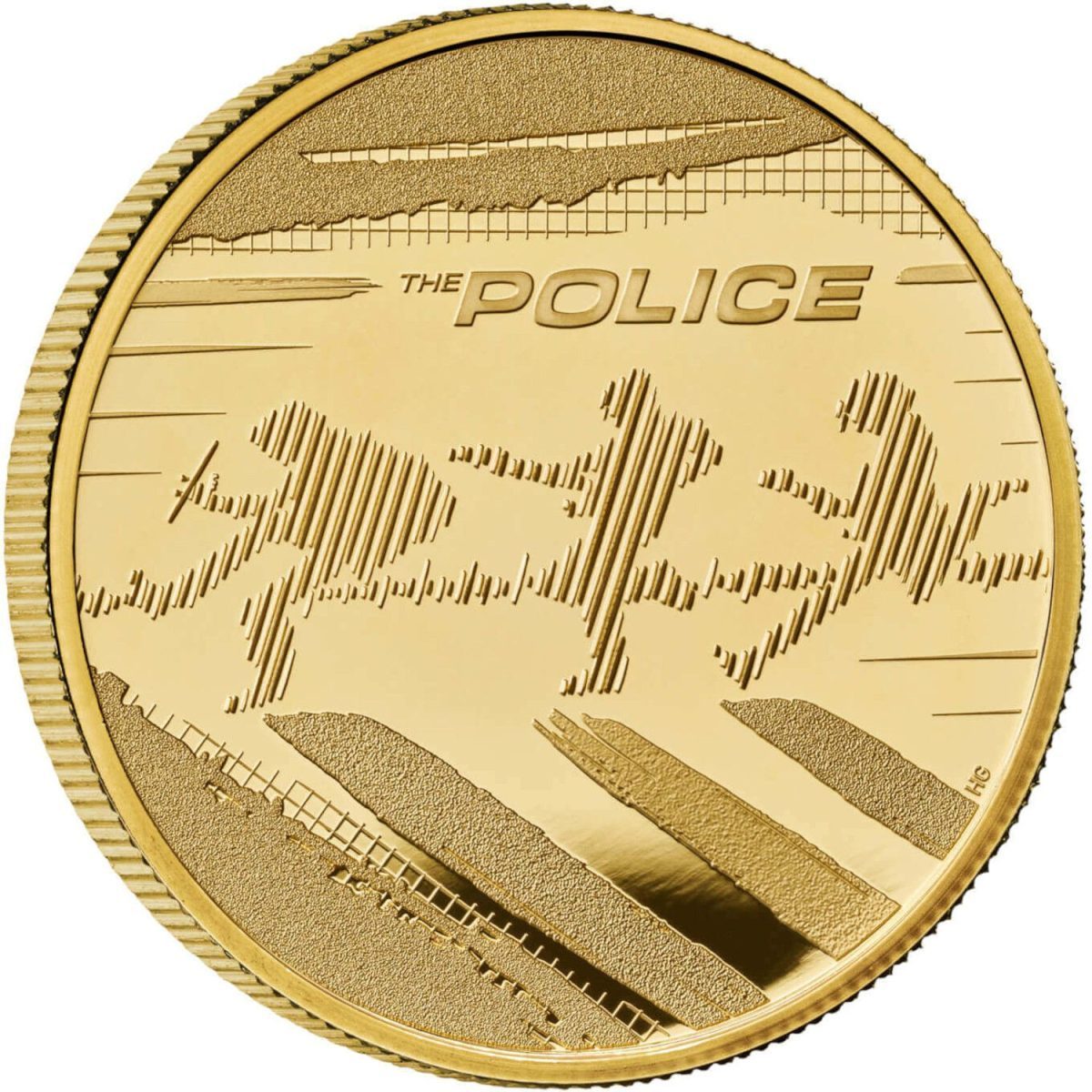 100 Pounds - Charles III The Police; Gold Proof