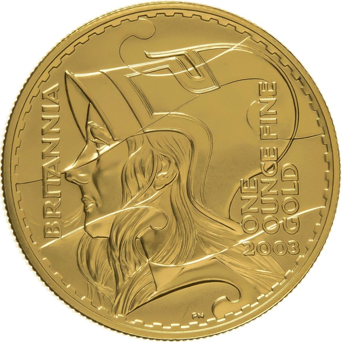 100 Pounds - Elizabeth II 4th portrait; 1 oz Fine Gold