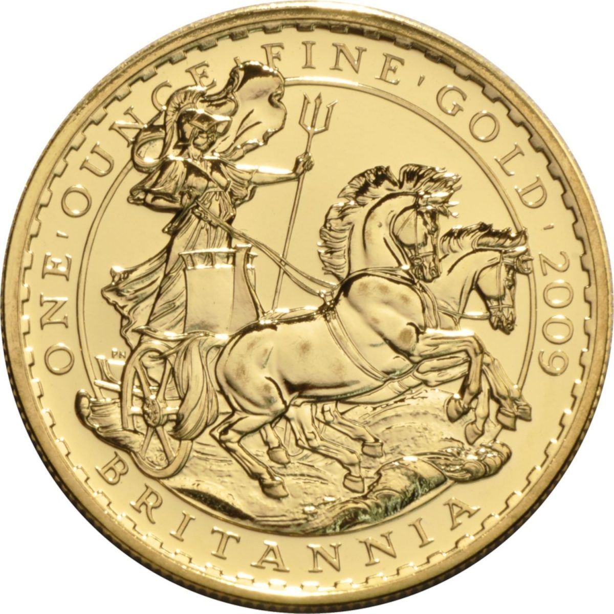 100 Pounds - Elizabeth II 4th portrait; 1 oz Fine Gold