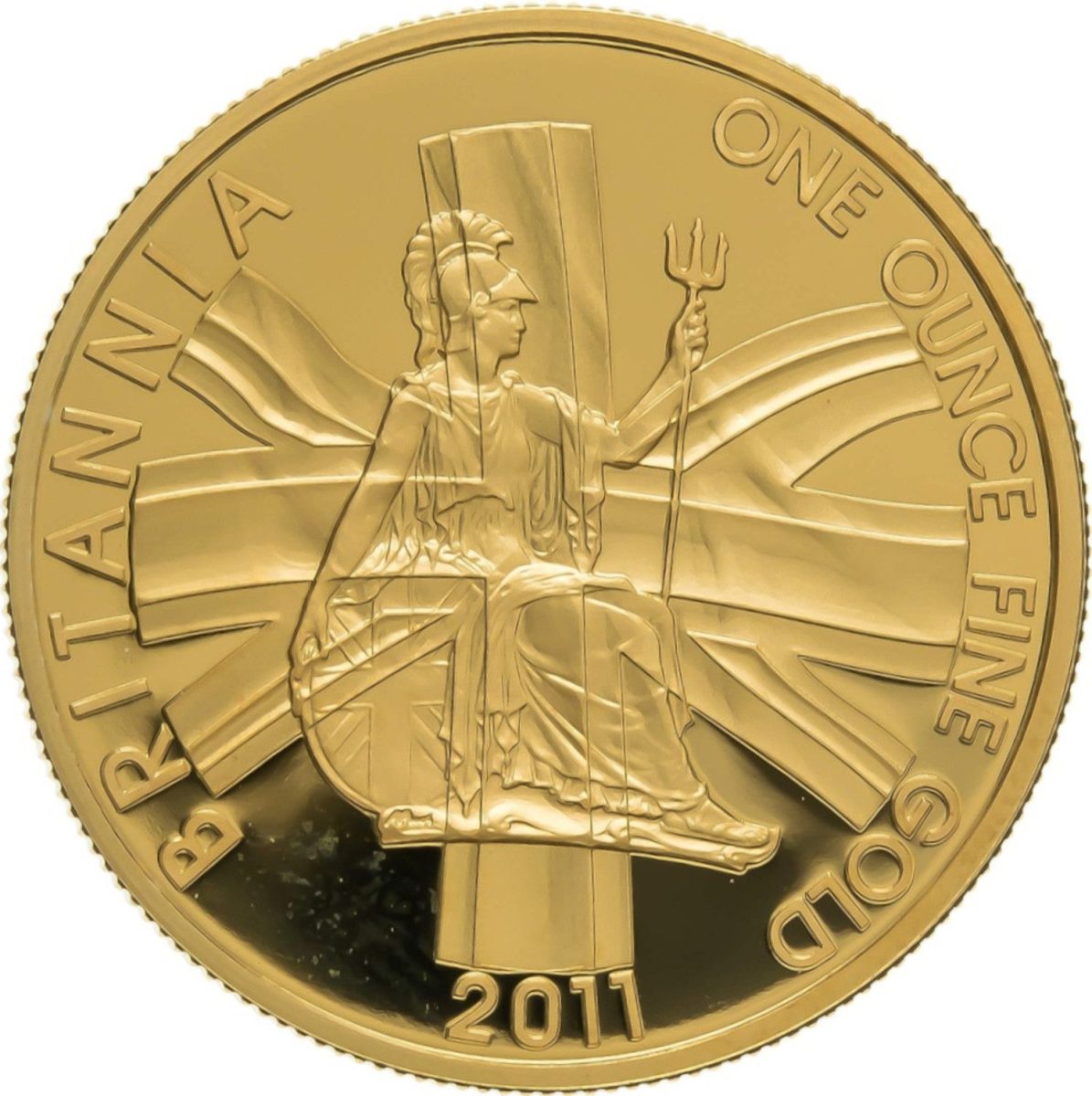 100 Pounds - Elizabeth II 4th portrait; 1 oz Fine Gold