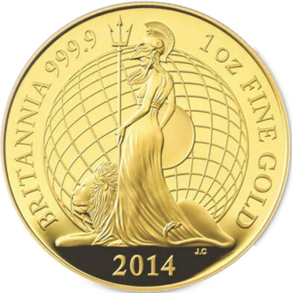 100 Pounds - Elizabeth II 4th portrait; 1 oz Fine Gold