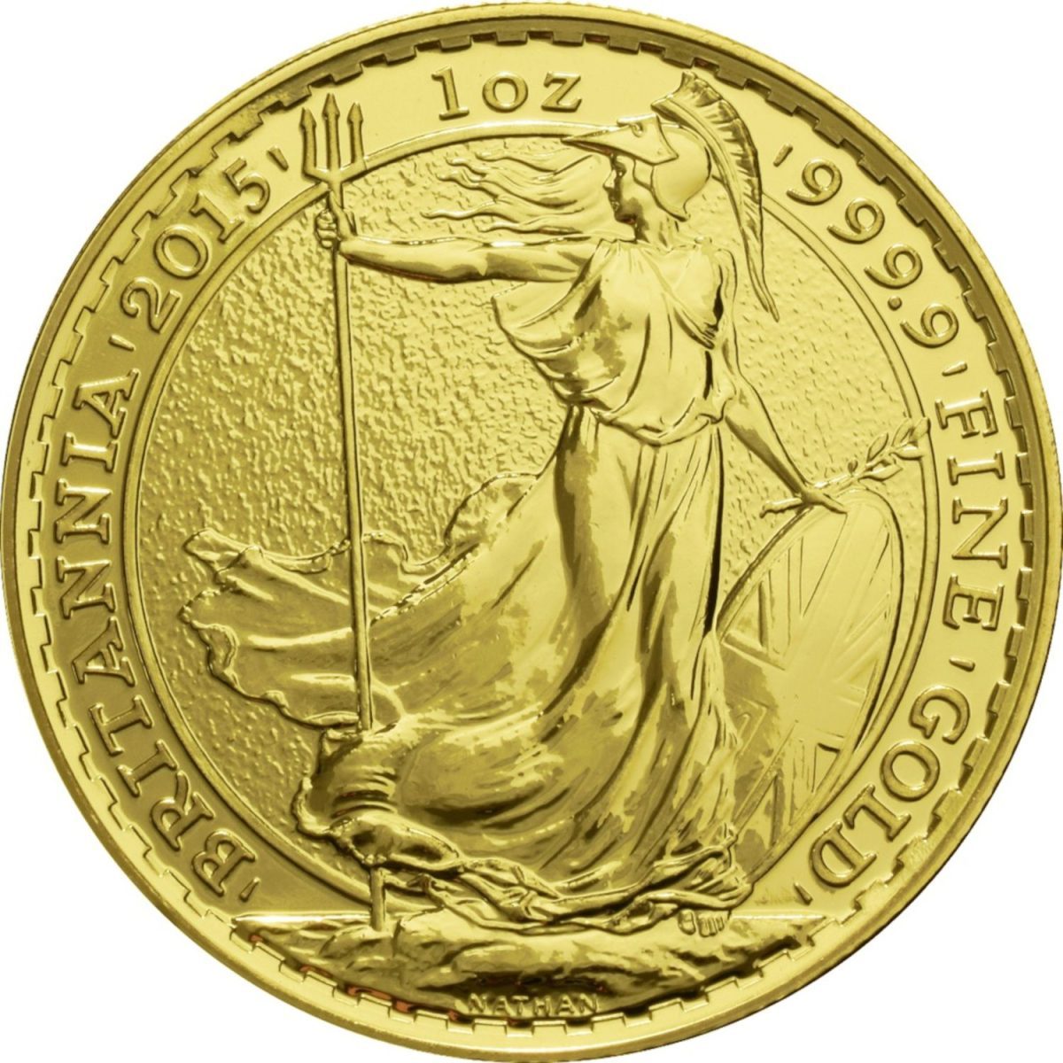100 Pounds - Elizabeth II 4th portrait; 1 oz Fine Gold