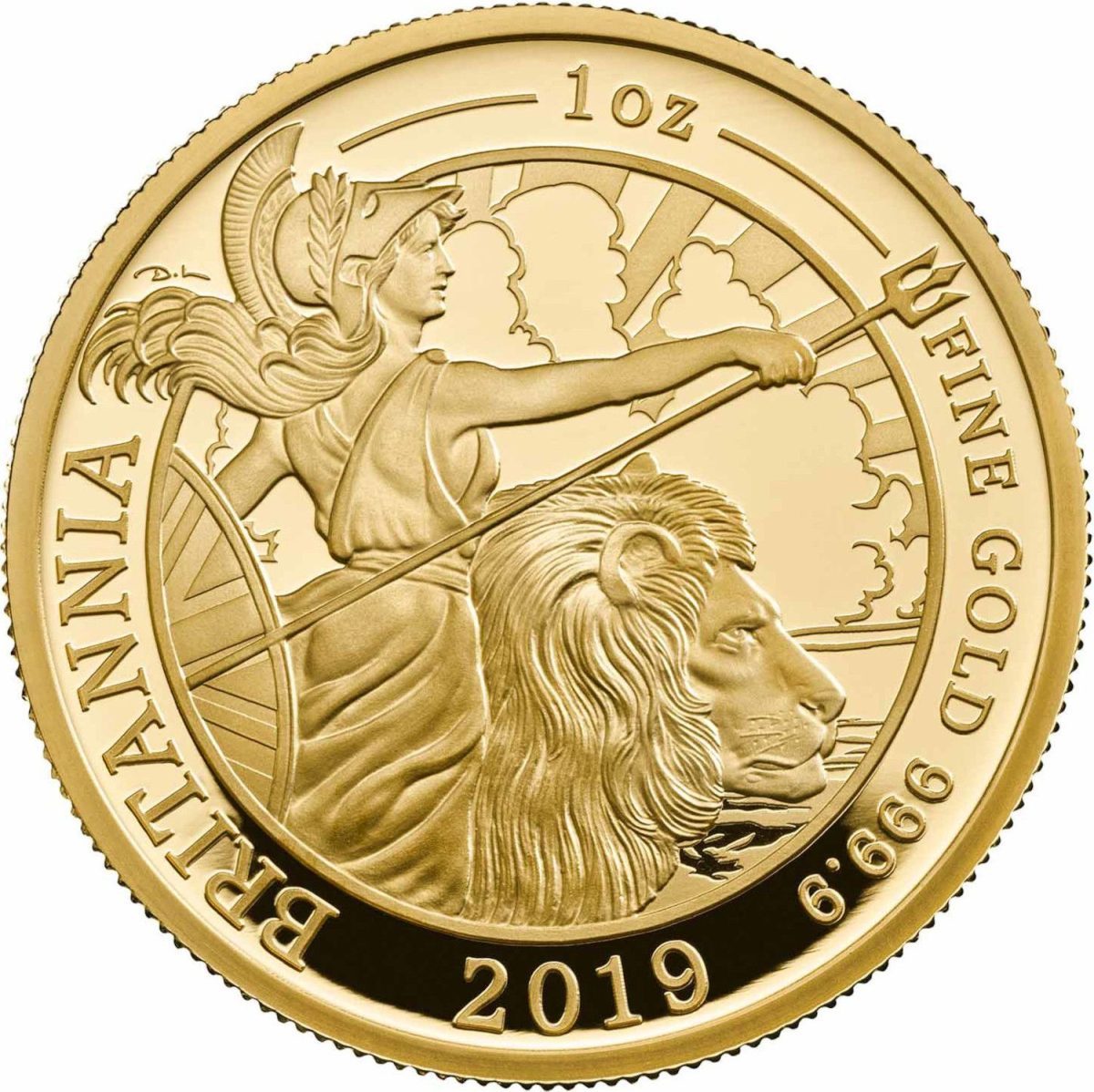 100 Pounds - Elizabeth II 5th portrait; 1 oz Fine Gold