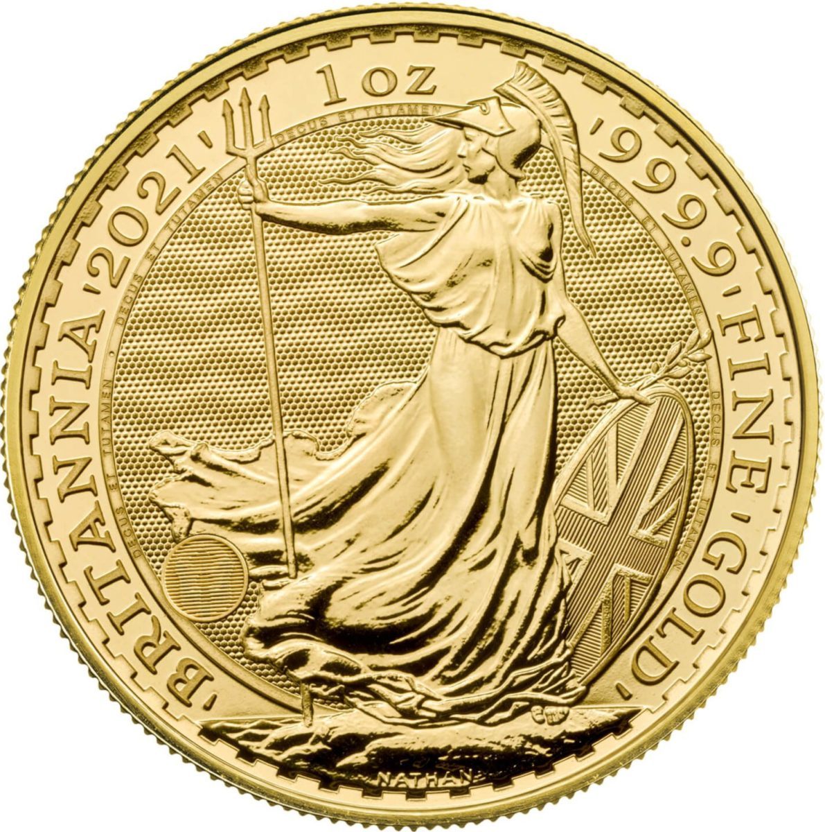 100 Pounds - Elizabeth II 5th portrait; 1 oz Fine Gold
