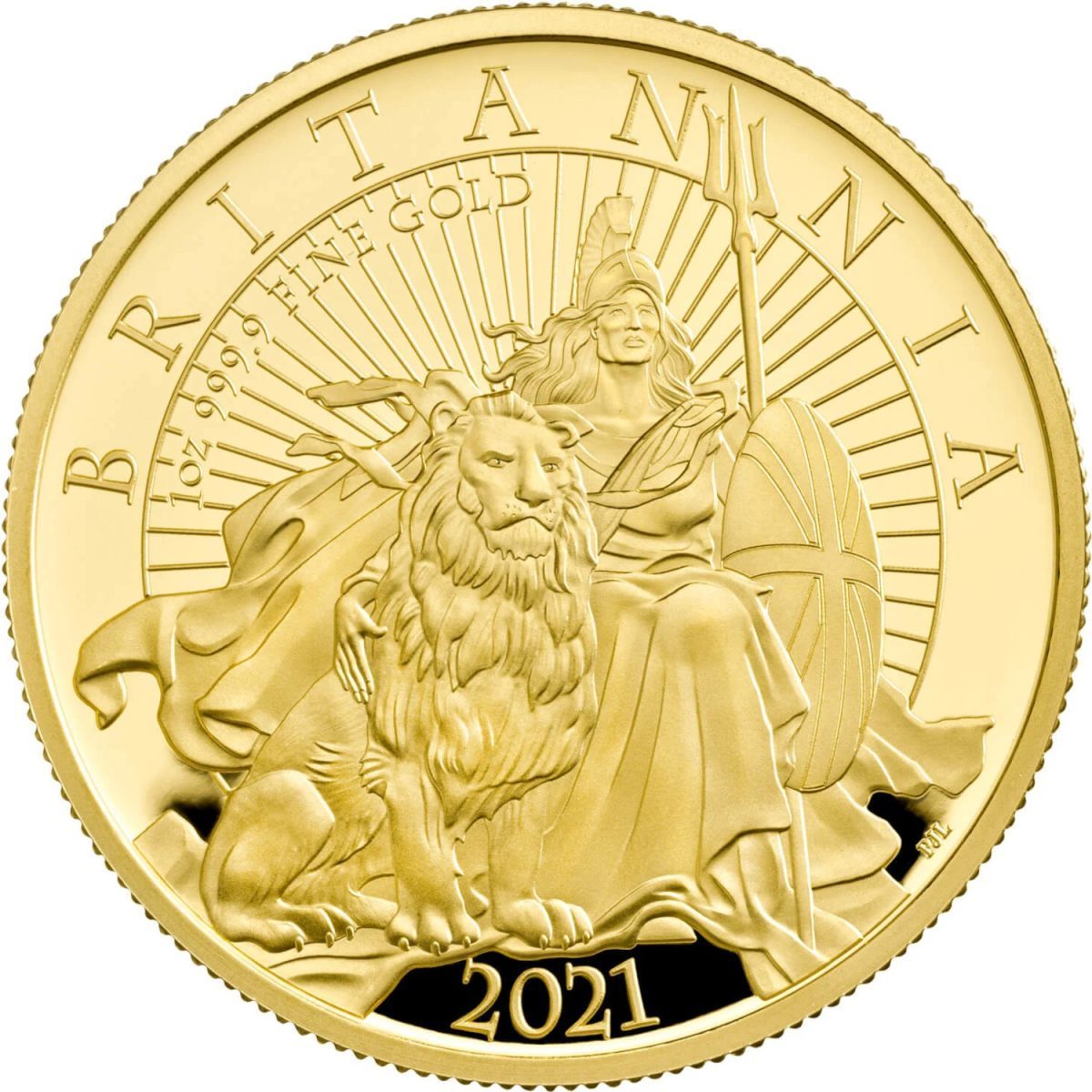 100 Pounds - Elizabeth II 5th portrait; 1 oz Fine Gold