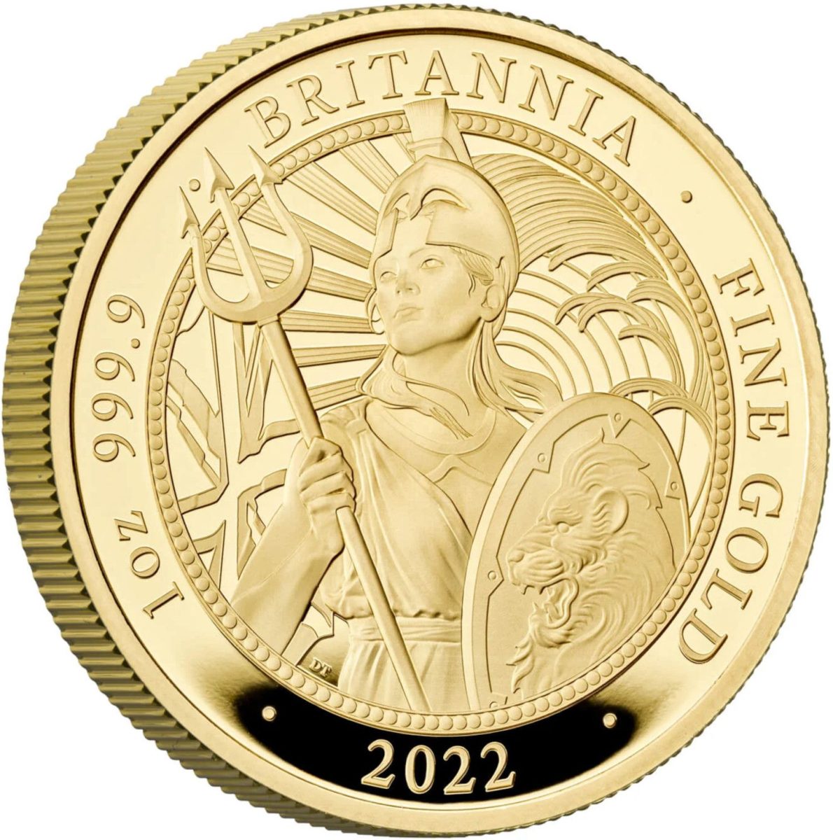 100 Pounds - Elizabeth II 5th portrait; 1 oz Fine Gold