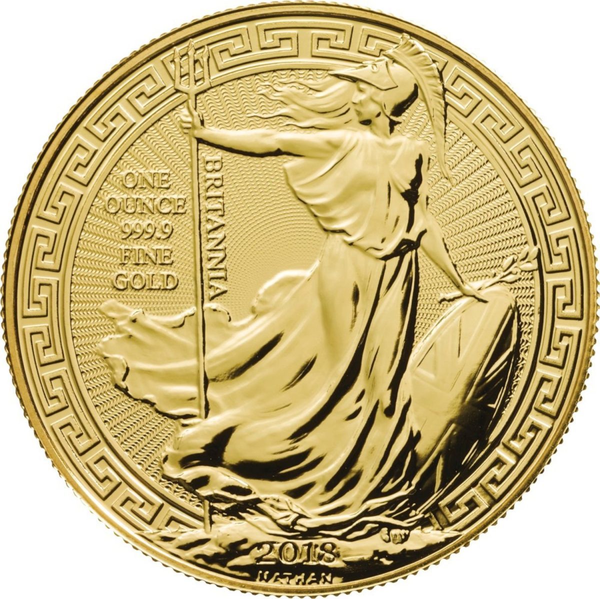 100 Pounds - Elizabeth II 5th portrait; Oriental Border, 1 oz Fine Gold