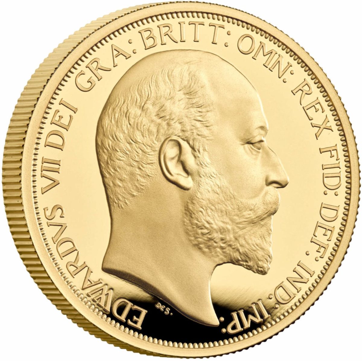 100 Pounds - Elizabeth II Edward VII; Gold Proof