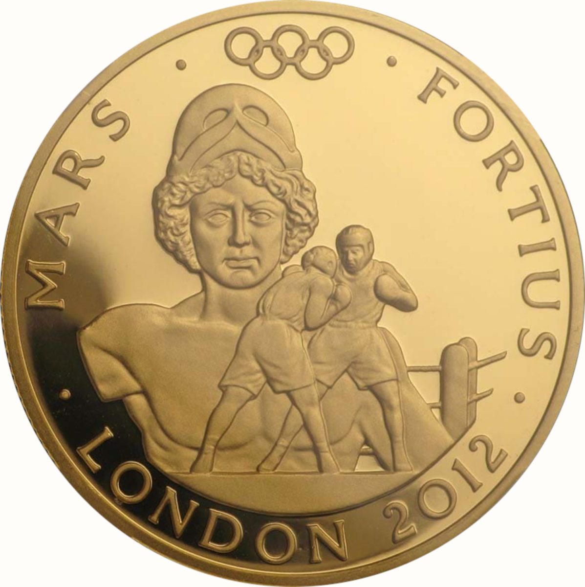 100 Pounds - Elizabeth II Mars - Fortius; Gold Proof