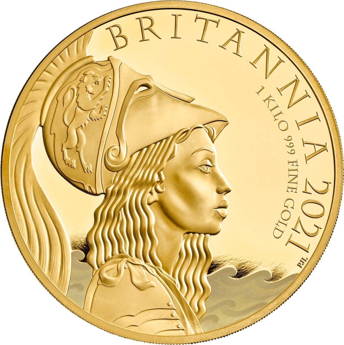 1000 Pounds - Elizabeth II 5th portrait; 1kg Fine Gold