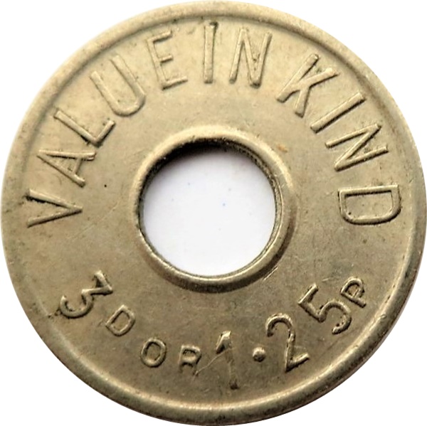 1¼ Pence / 3 Pence - Gainesmead reverse