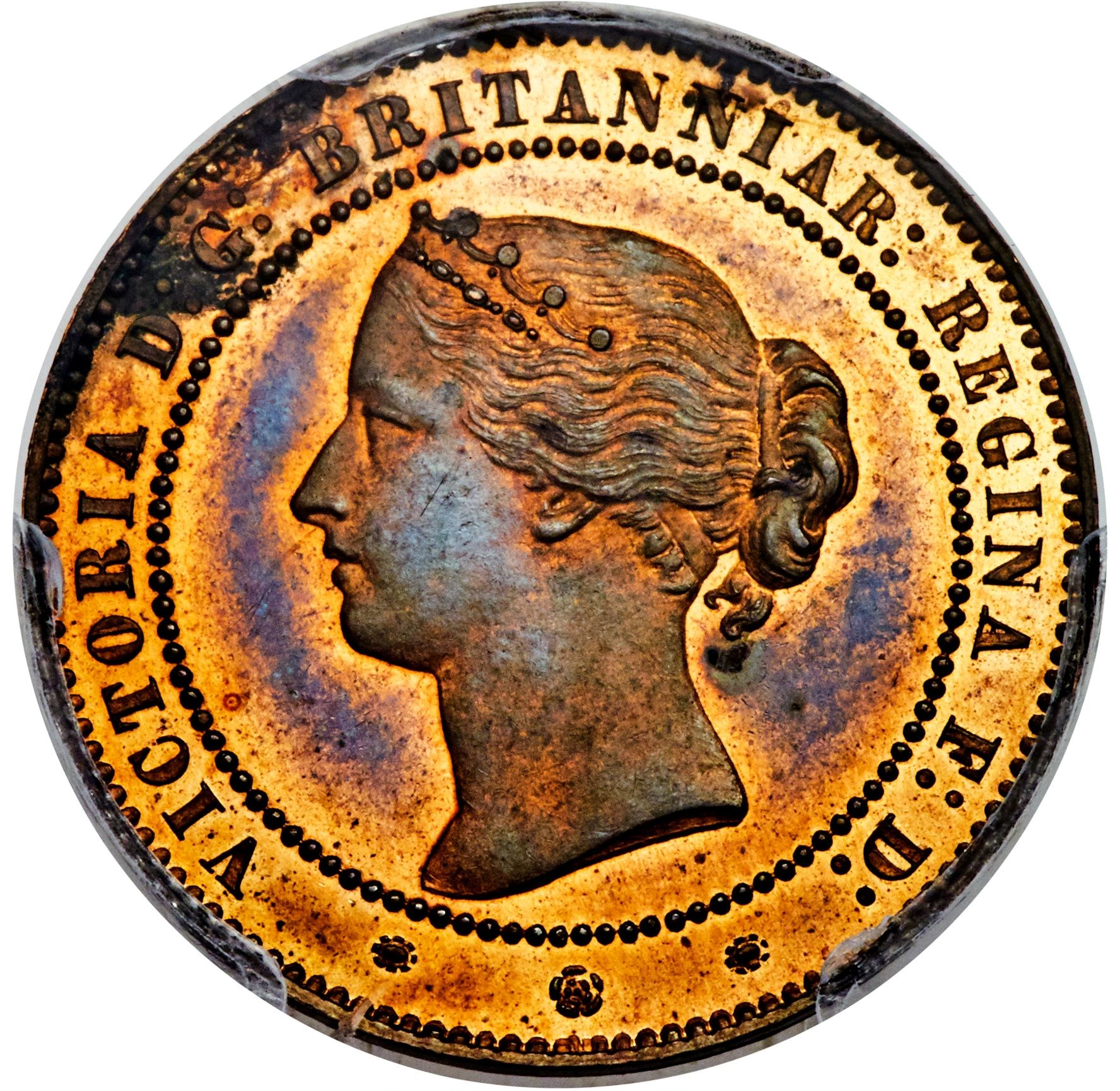 2 Cents - Victoria Decimal Pattern obverse