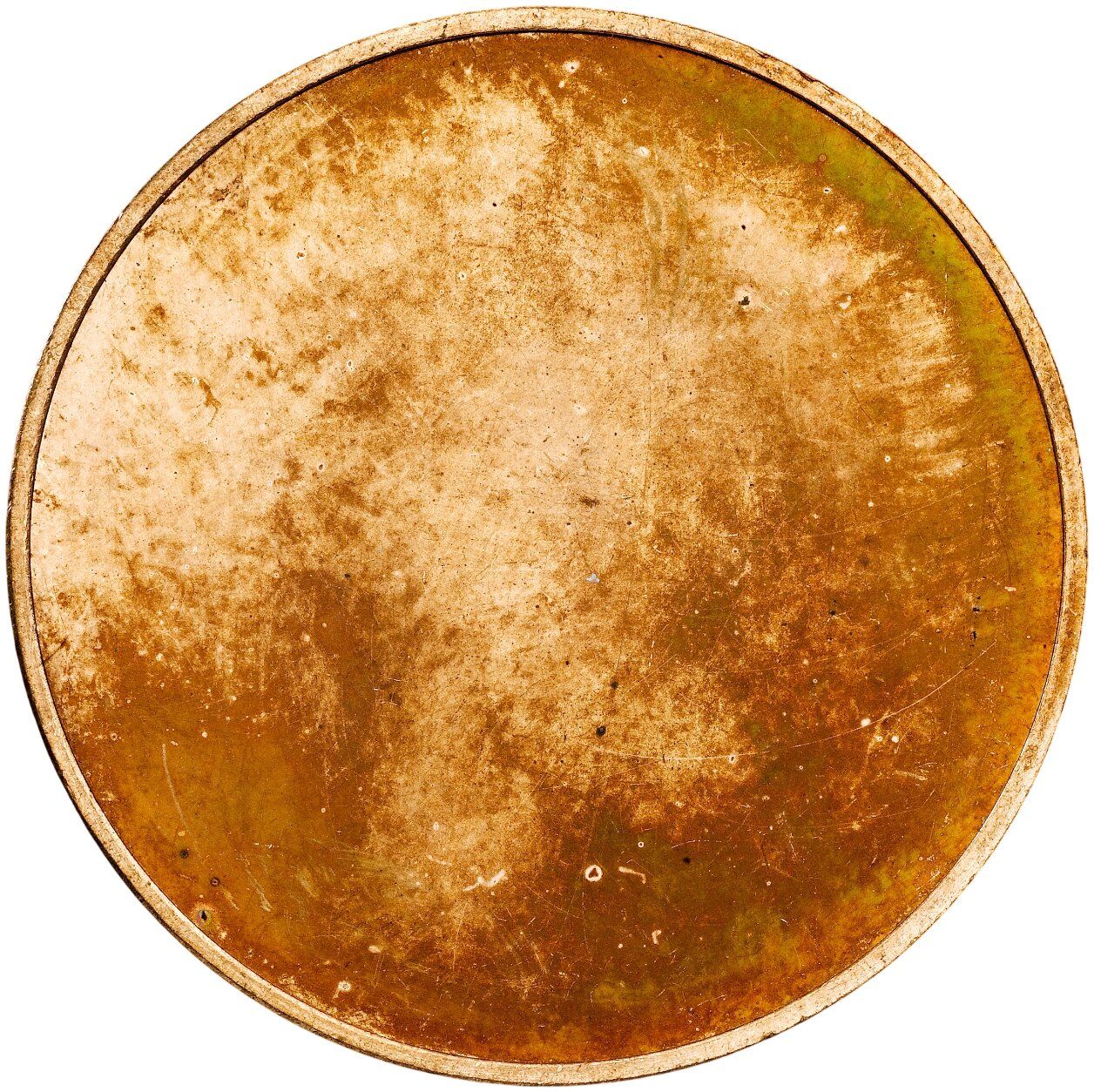 2 Decimal Pence Uniface Pattern reverse