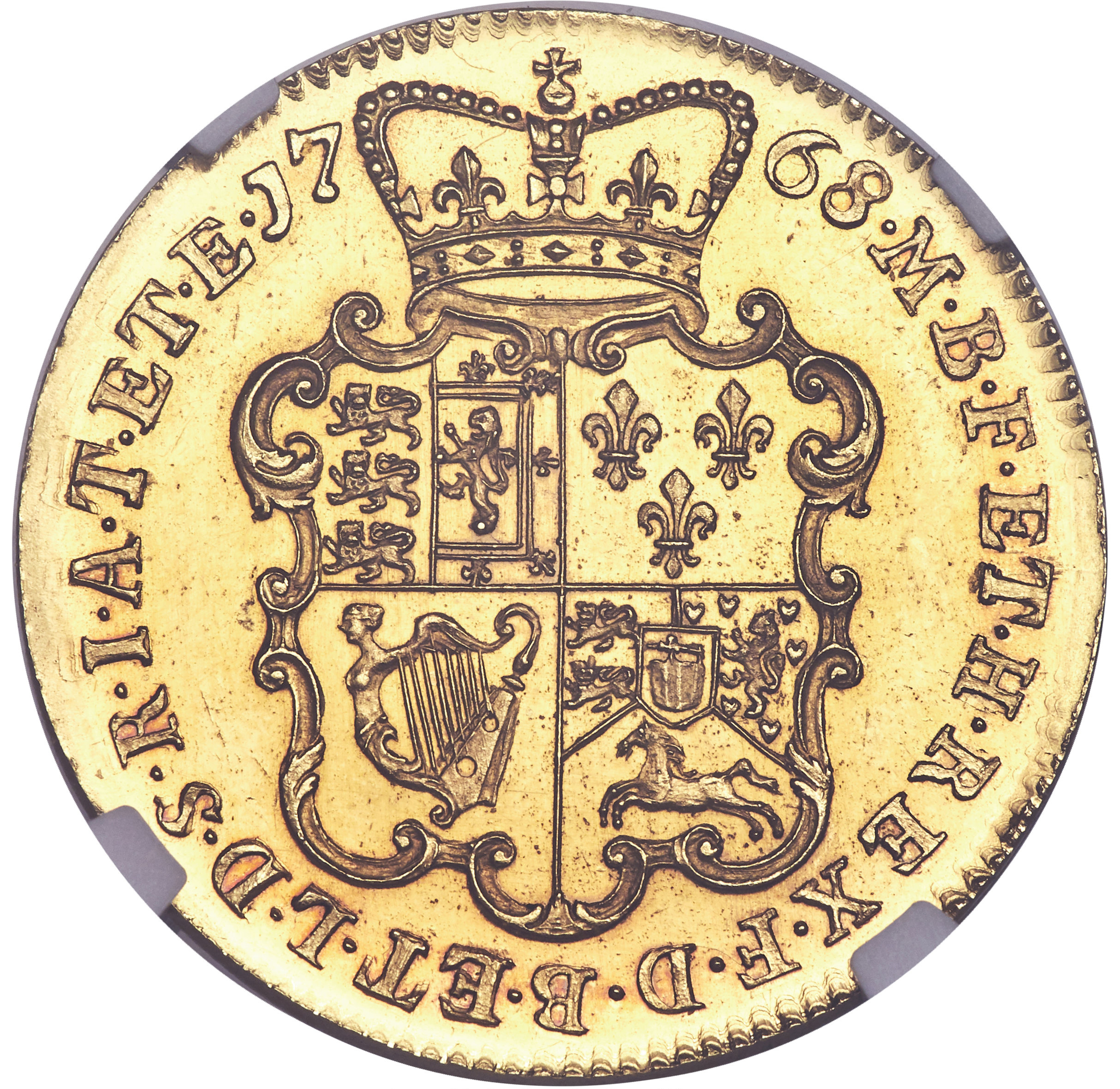 2 Guineas - George III Pattern reverse